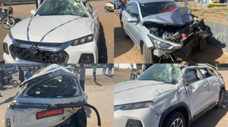 hit the car from behind
