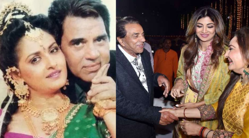 Jaya Prada and Dharmendra