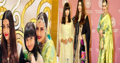 Rekha showered love on Aaradhya Bachchan
