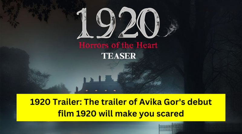 1920 Trailer