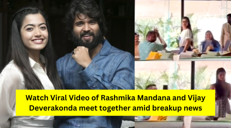 Rashmika Mandanna and Vijay Deverakonda
