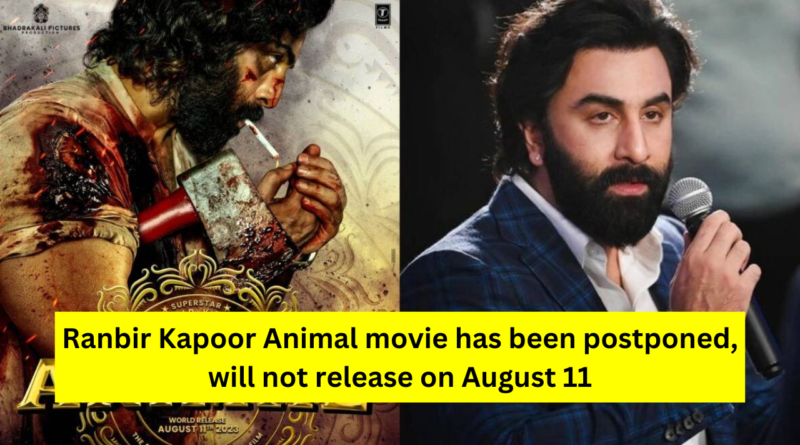 Ranbir Kapoor Animal