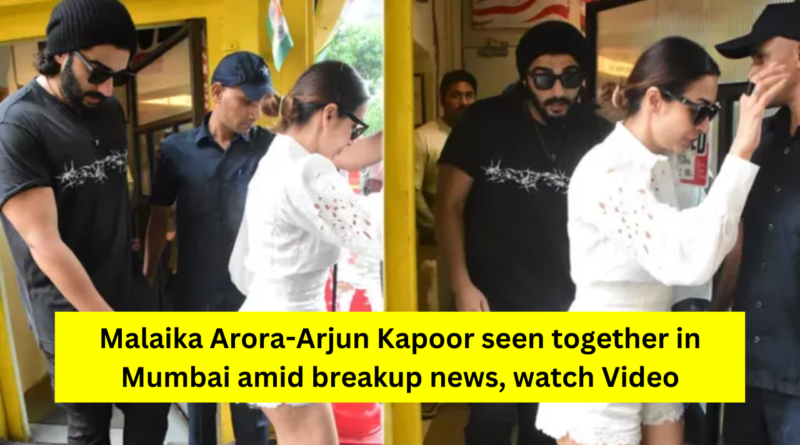 Malaika Arora and Arjun Kapoor